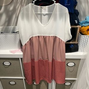 Haptics Color Block Dress